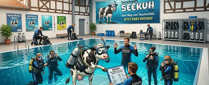 Deine Tauchschule für professionelle Tauchausbildung in Mainz und Wiesbaden.