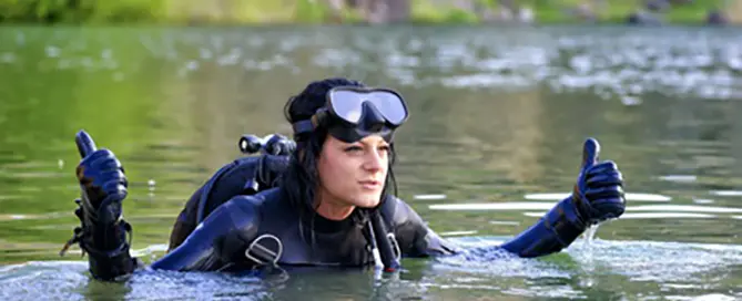 Anfänger-Tauchkurs zum Open Water Diver bei der Tauchschule Seekuh in Mainz, Wiesbaden und Frankfurt.