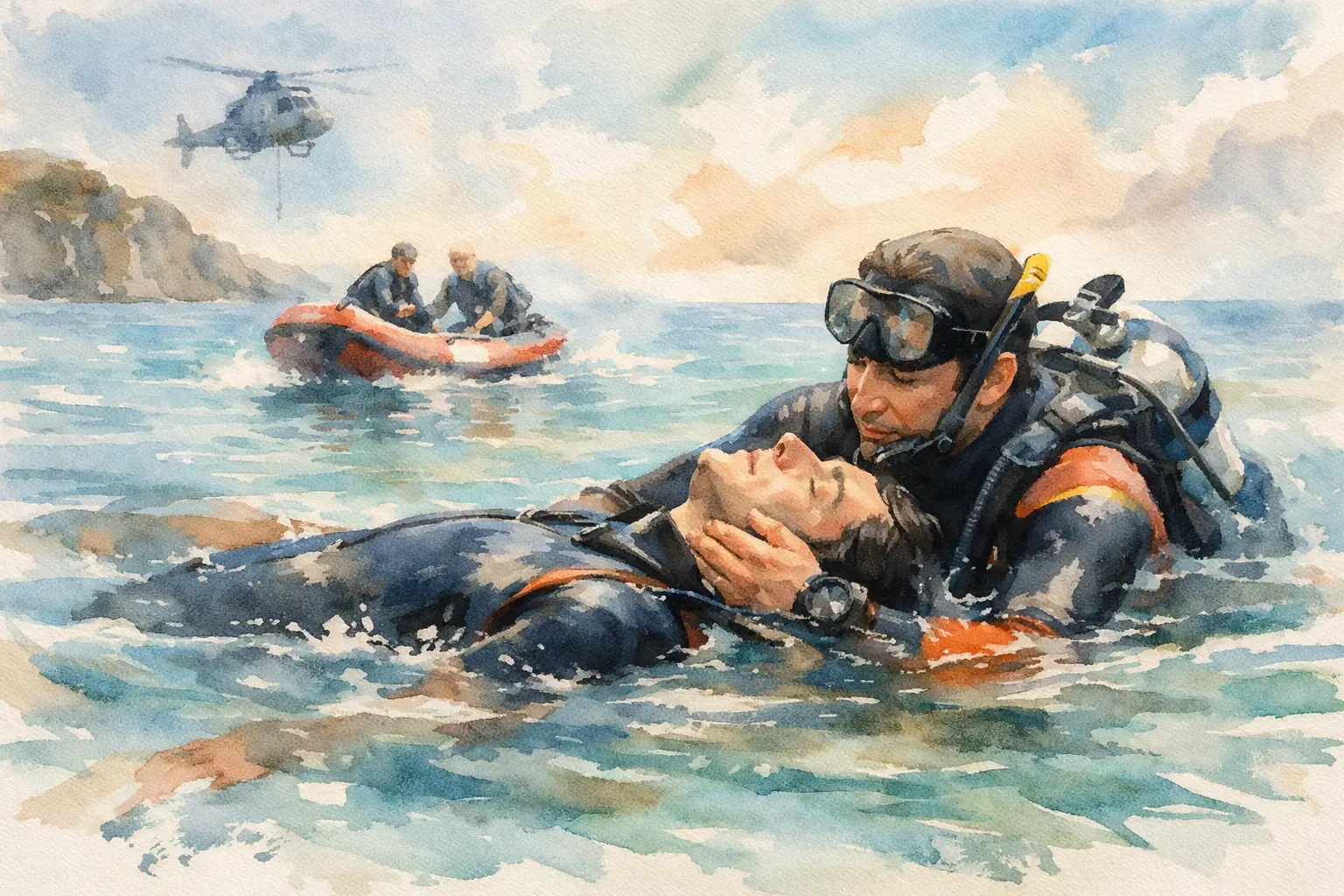 Rescue Diver Kurs: Sicher helfen, ruhig handeln