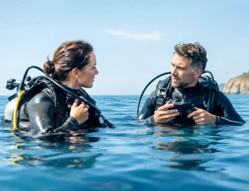 Sicherheitsregeln beim ersten Freiwassertauchgang
