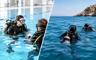 Pooltraining versus Freiwassertraining beim Tauchen